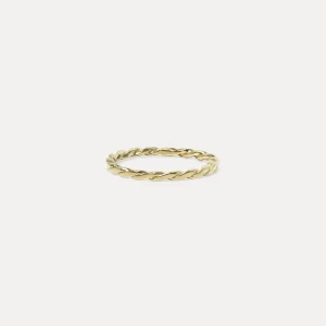 Online STILNEST Twisted Ring | 585 Gold