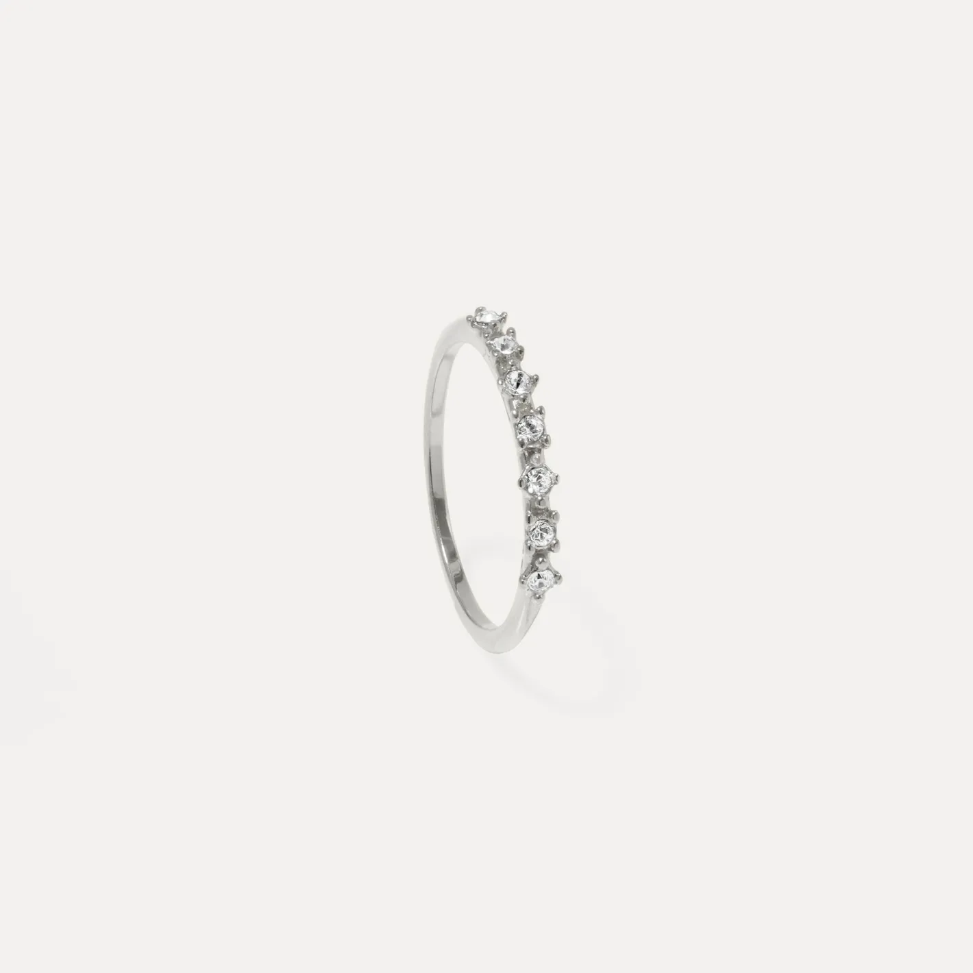 Cheap STILNEST Weiß Kristalle Color Delight Ring