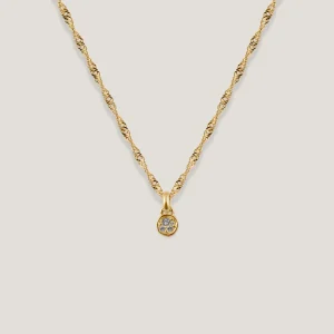 Flash Sale STILNEST Weiße Kristalle Belong Pavé Kette