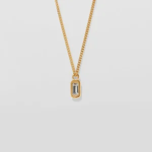 Best Sale STILNEST Weiße Kristalle Unique Kette