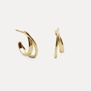 Best Sale STILNEST Wrap Creolen Ohrringe - | 585 Gold