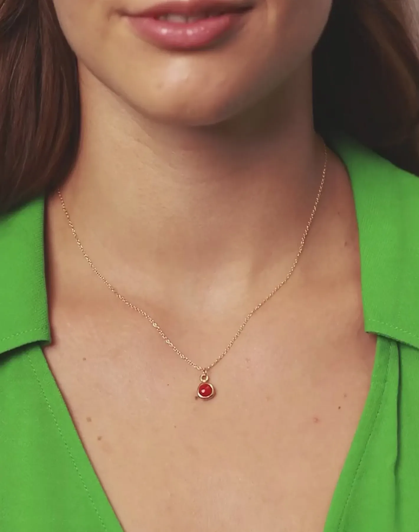 Outlet STILNEST Zodiac Birthstone Anhänger | 585 Gold